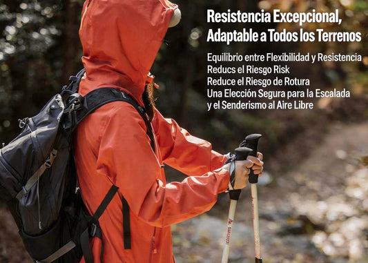 2pcs Carbon Fiber Alpenstocks Ultralight Trekking Folding Pole Walking Hiking Sticks Camping Family Alpenstocks for Women/Man