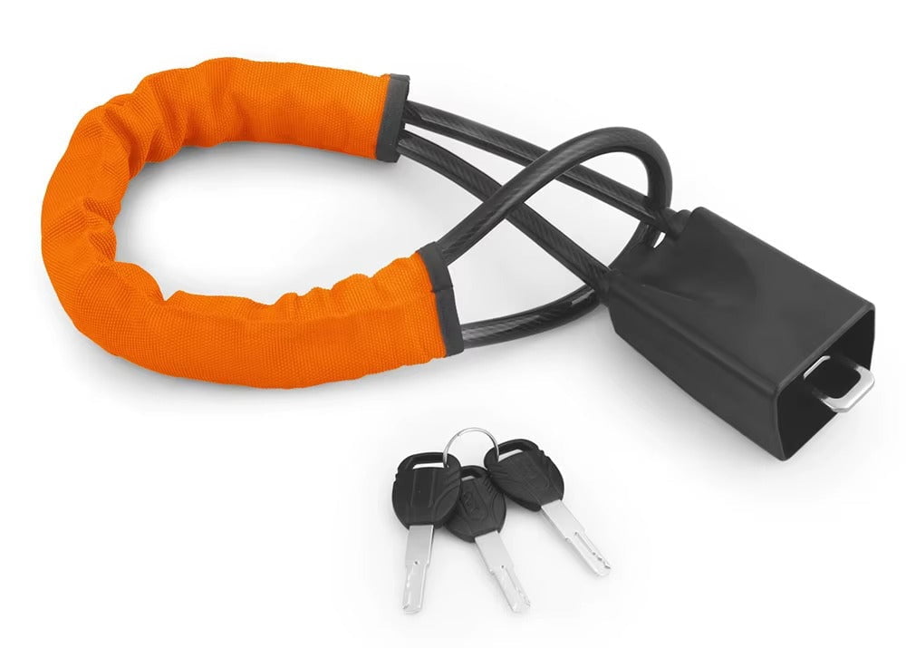 CORECOM® Car Steering Wheel Lock Universal Seat Belt Anti-Theft Lock With 3 Keys Anti-theft Device For Most Cars SUV Car Accessories