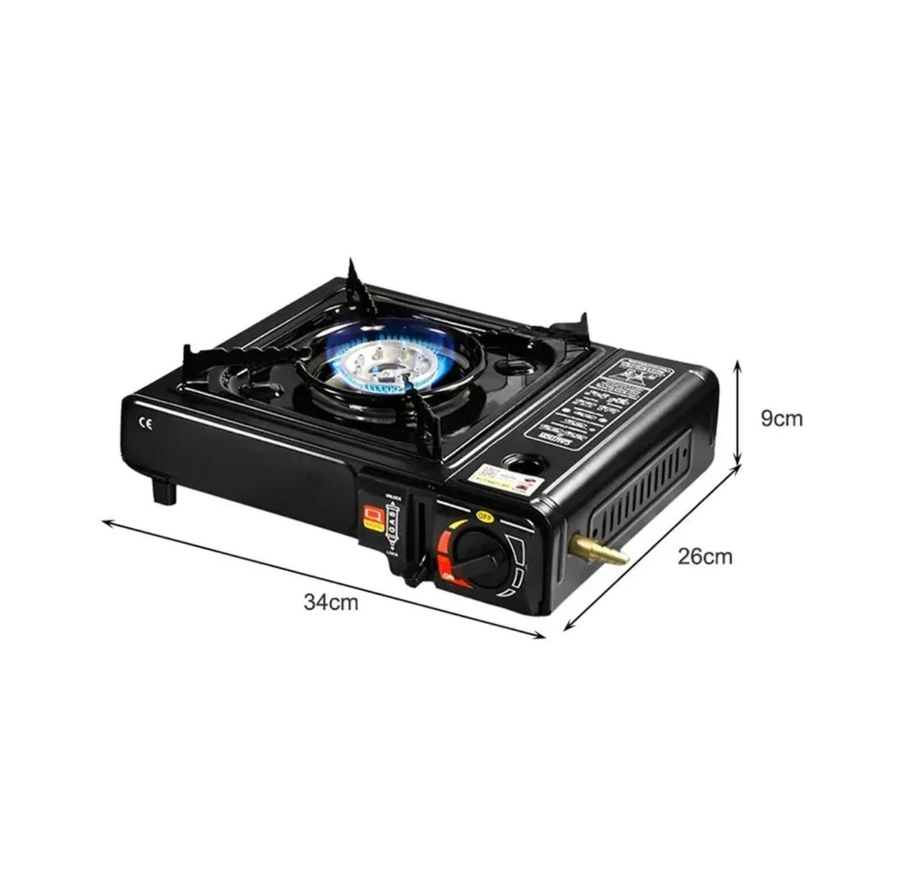 New household portable gas stove hotel cylinder stove cassette stove outdoor stove for camping