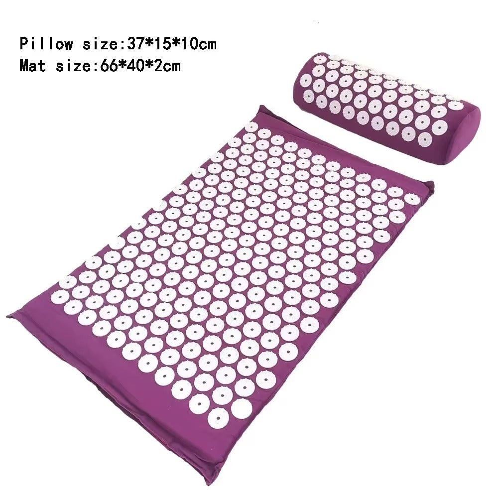 CORECOM® PROFESSIONAL ACUPRESSURE MASSAGE YOGA MAT SET
